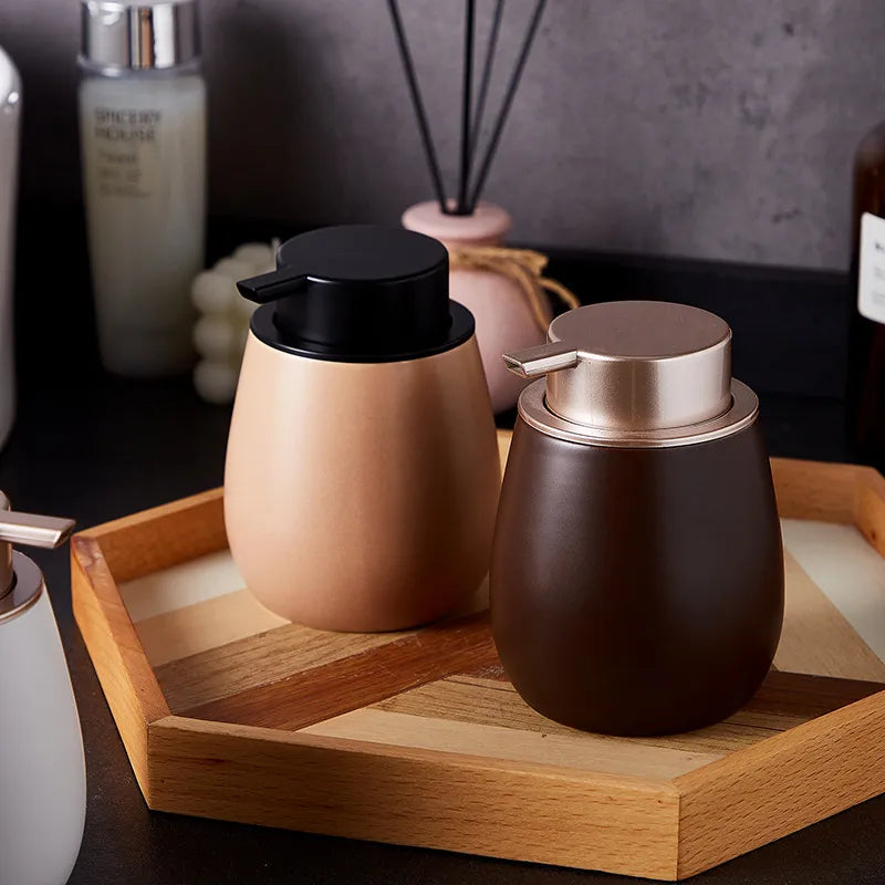 Ceramic Foam Soap Dispenser – Minimalist Bathroom Pump