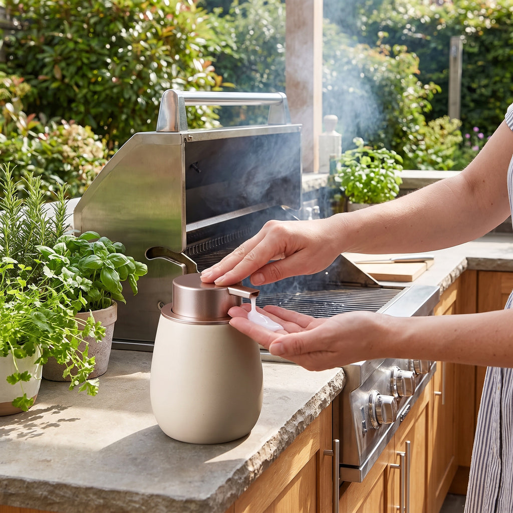 Ceramic Foam Soap Dispenser – Minimalist Bathroom Pump