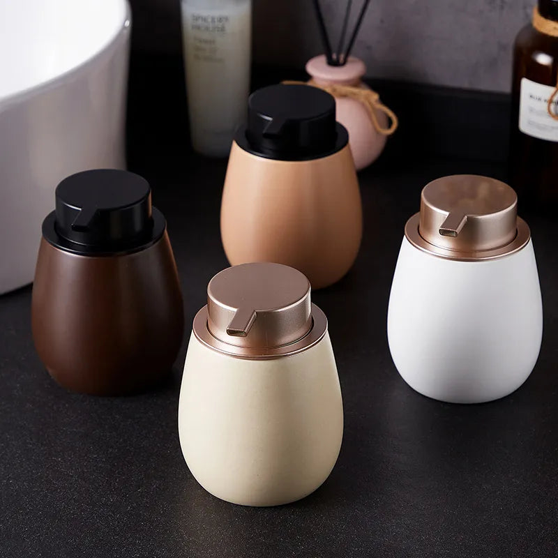 Ceramic Foam Soap Dispenser – Minimalist Bathroom Pump
